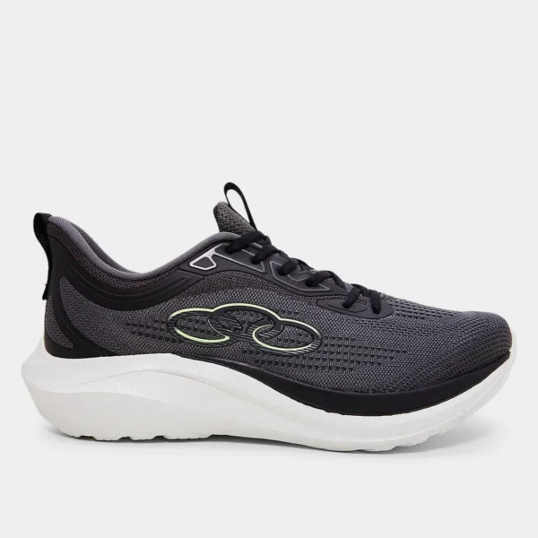 Tênis Olympikus Passo Masculino - Chumbo+Preto