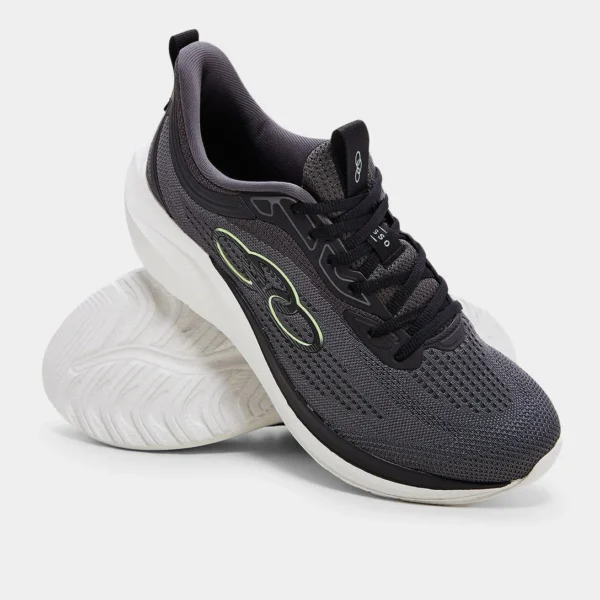 Tênis Olympikus Passo Masculino - Chumbo+Preto