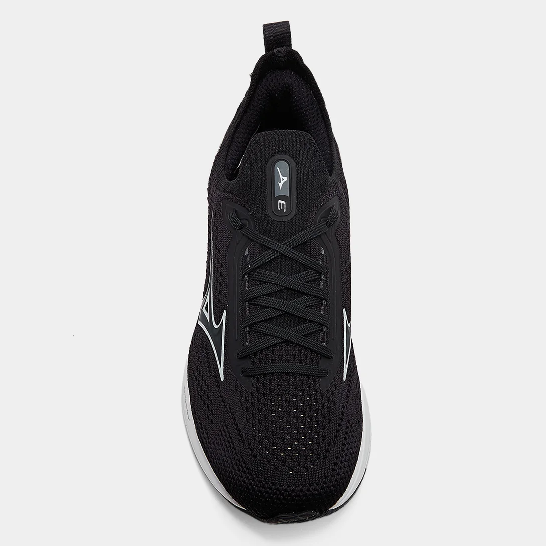Tênis Mizuno Cool Ride 3 Masculino - Preto+Chumbo - Imagem 4