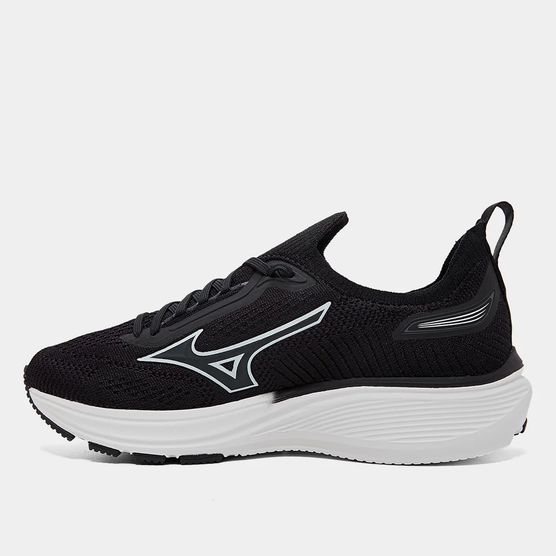 Tênis Mizuno Cool Ride 3 Masculino - Preto+Chumbo - Imagem 5