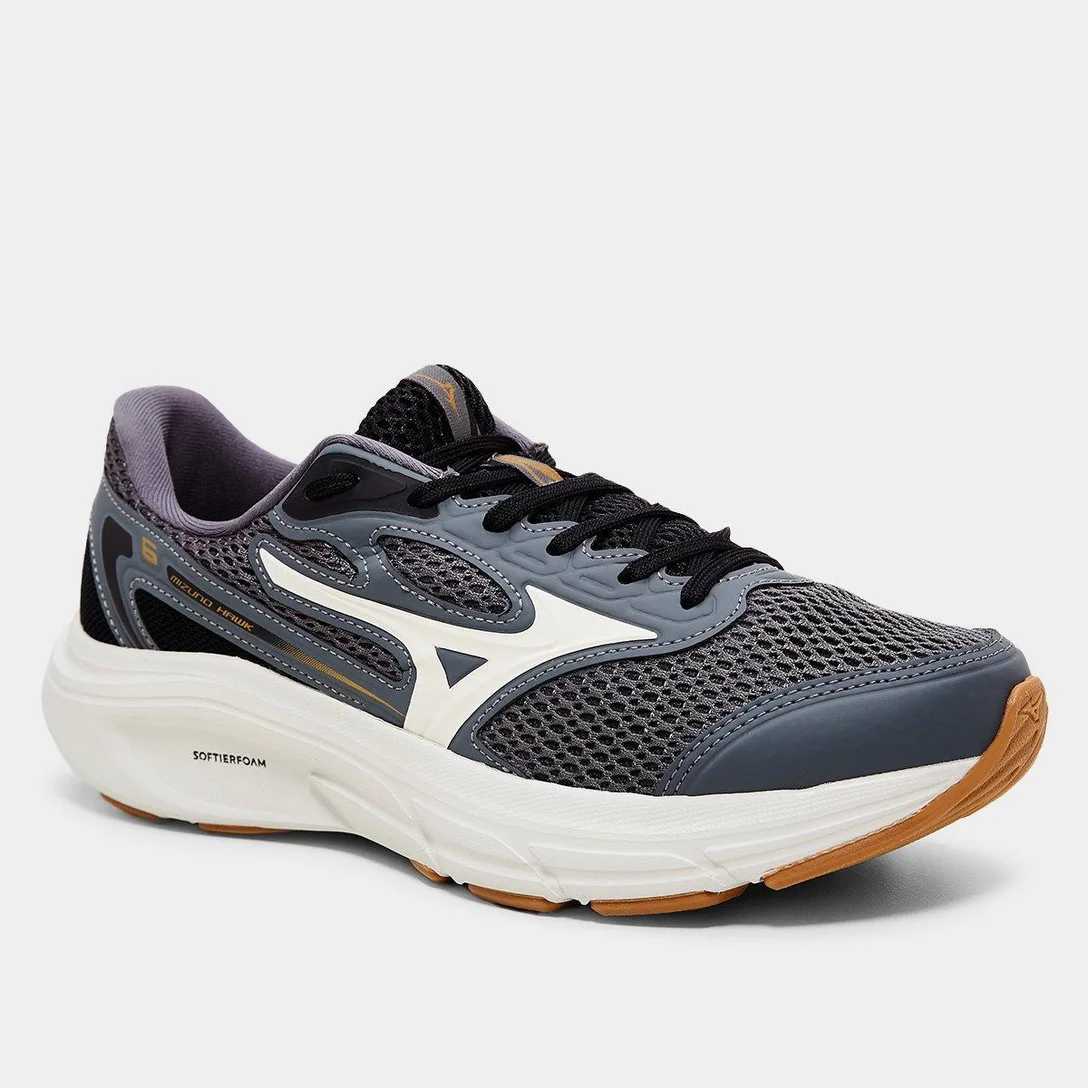 Tênis Mizuno Hawk 6 Masculino - Chumbo - Imagem 2