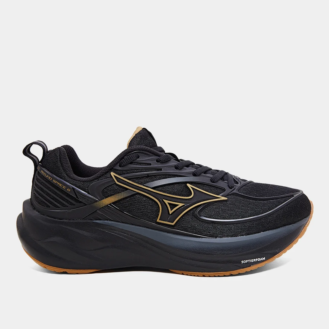 Tênis Mizuno Space 6 Masculino - Preto - Imagem 1