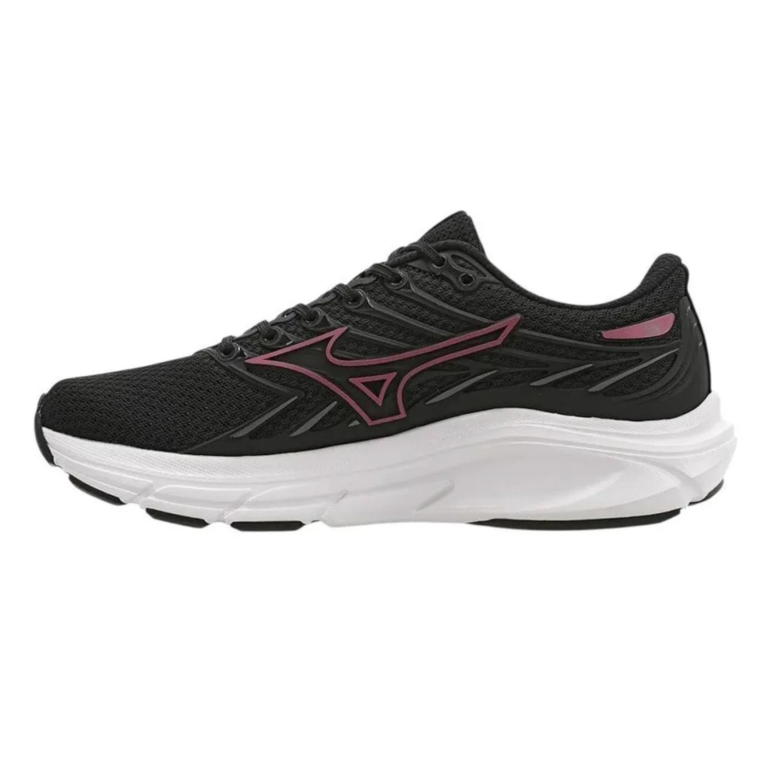 Tênis Mizuno Jet 8 Feminino - Preto/Roxo - Imagem 3