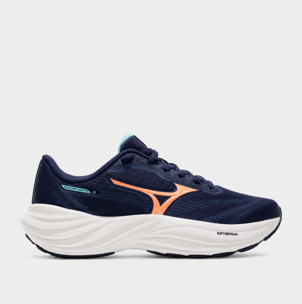 Tênis Mizuno Goya 3 Feminino - Marinho/Papaia